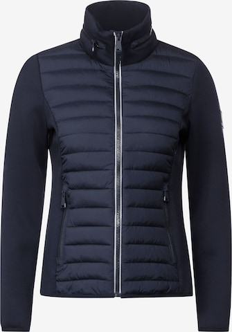 CECIL Between-Season Jacket in Blue: front