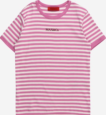 MAX&Co. T-Shirt 'T2F' in Pink: predná strana