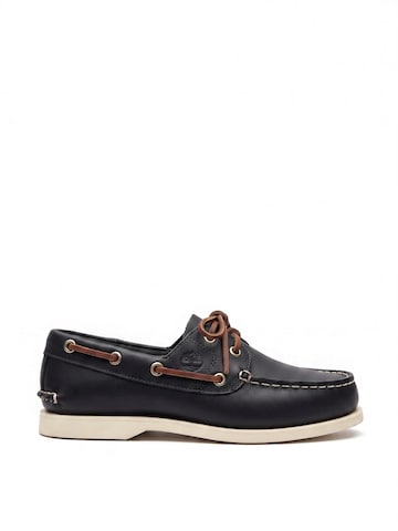 Mocassino 'CLAS Boat Shoe NVY Full Grain' di TIMBERLAND in blu