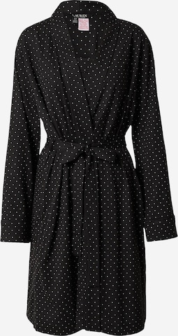 Lauren Ralph Lauren Dressing Gown in Black: front