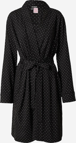 Robe de chambre Lauren Ralph Lauren en noir : devant