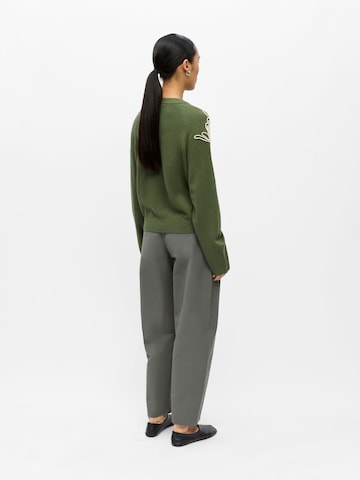 OBJECT Sweter 'OBJLANEY RUBIN' w kolorze zielony