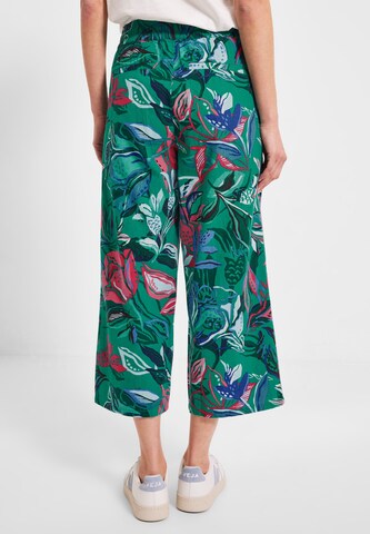 CECIL Wide leg Pants in Green