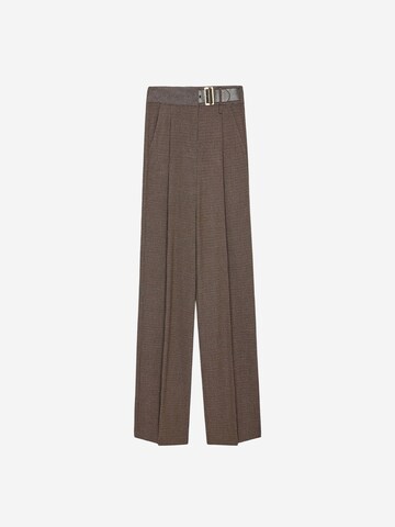 Wide leg Pantaloni di Dilvin in marrone