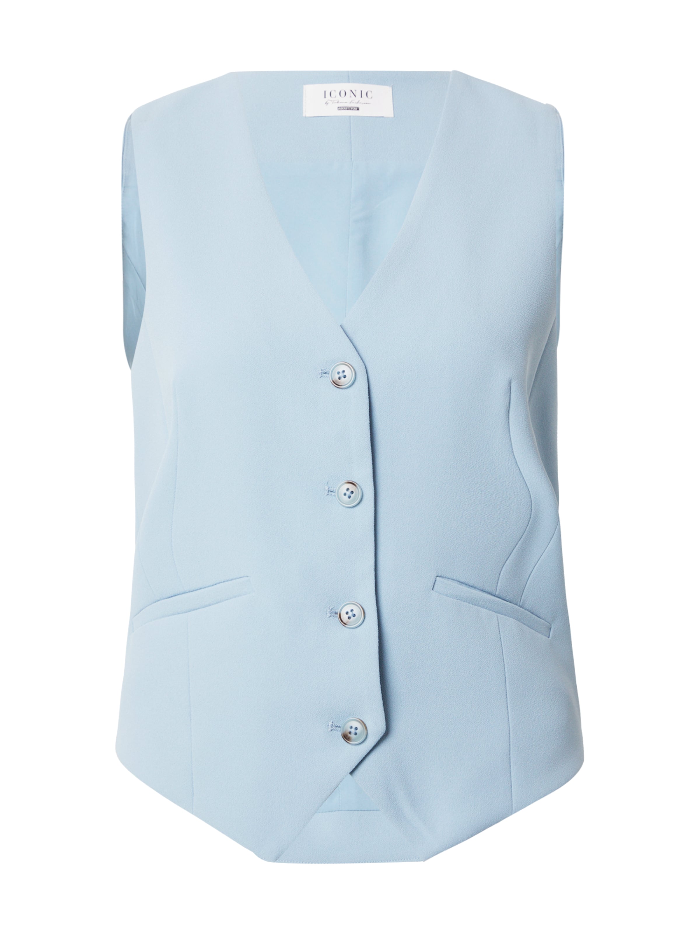 világoskék ABOUT YOU x Iconic by Tatiana Kucharova Öltönymellény, Termék nézet