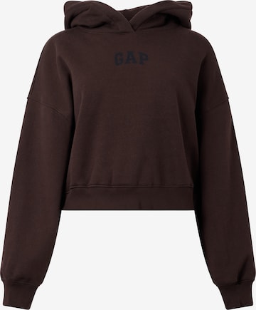 Gap Petite Sweatshirt in Braun: Vorderseite