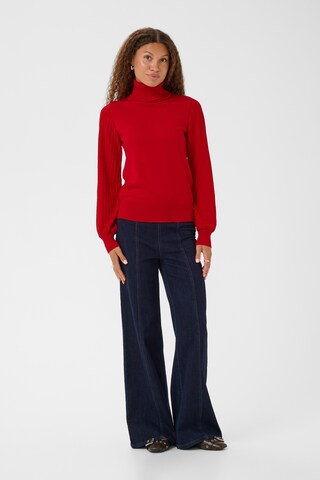 SAINT TROPEZ Pullover 'Marcy' i rød