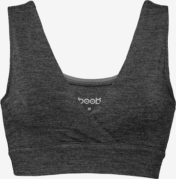 Soutien-gorge d’allaitement 'The Go-To' BOOB en gris : devant