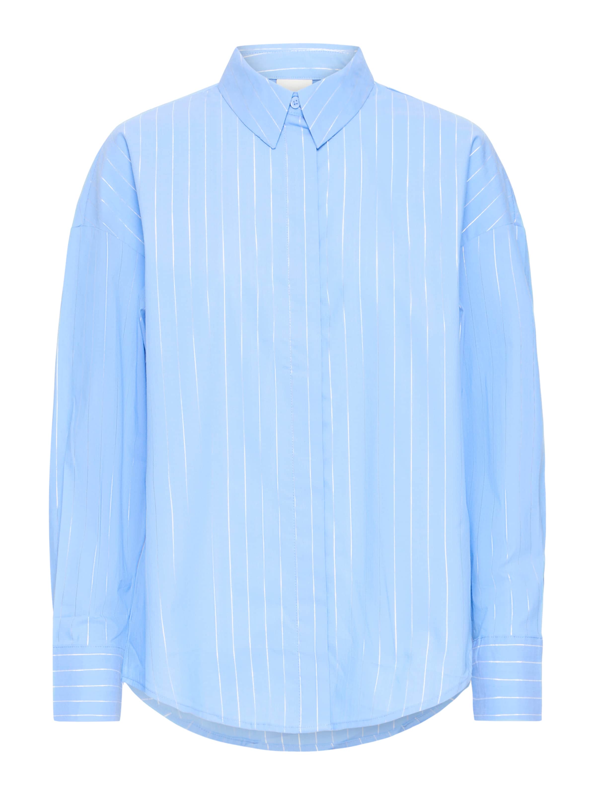 ICHI Blouse 'IHKASSY' in Blauw: voorkant