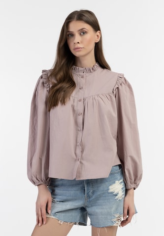 DreiMaster Vintage Bluse 'Abrel' in Pink: predná strana