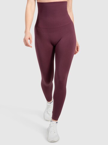 Skinny Leggings ' Lenia ' Smilodox en violet : devant