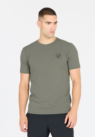 Virtus Functioneel shirt 'Jokers' in Groen: voorkant