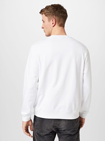 Sweat-shirt 'Diragol' HUGO en blanc