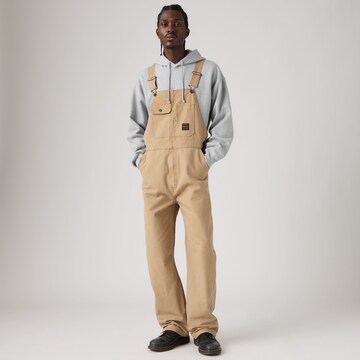 LEVI'S ® Szabványos Kantáros farmer 'Loose Overalls' - barna: elől