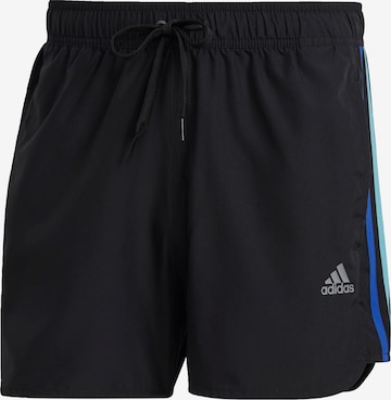 ADIDAS SPORTSWEAR Swimming Trunks in Black: front