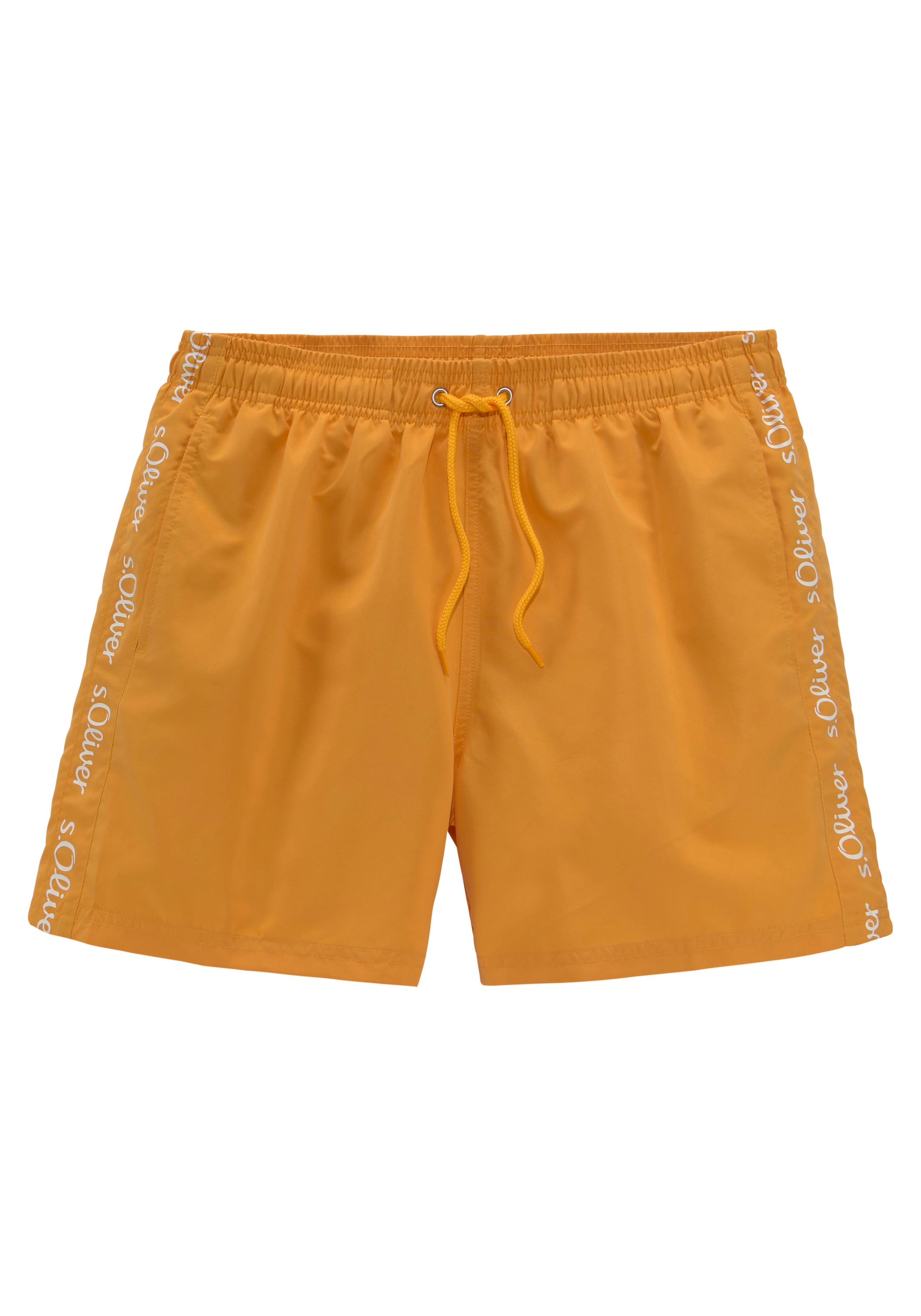 s.Oliver Plavecké šortky 'Noah' - Žltá: predná strana