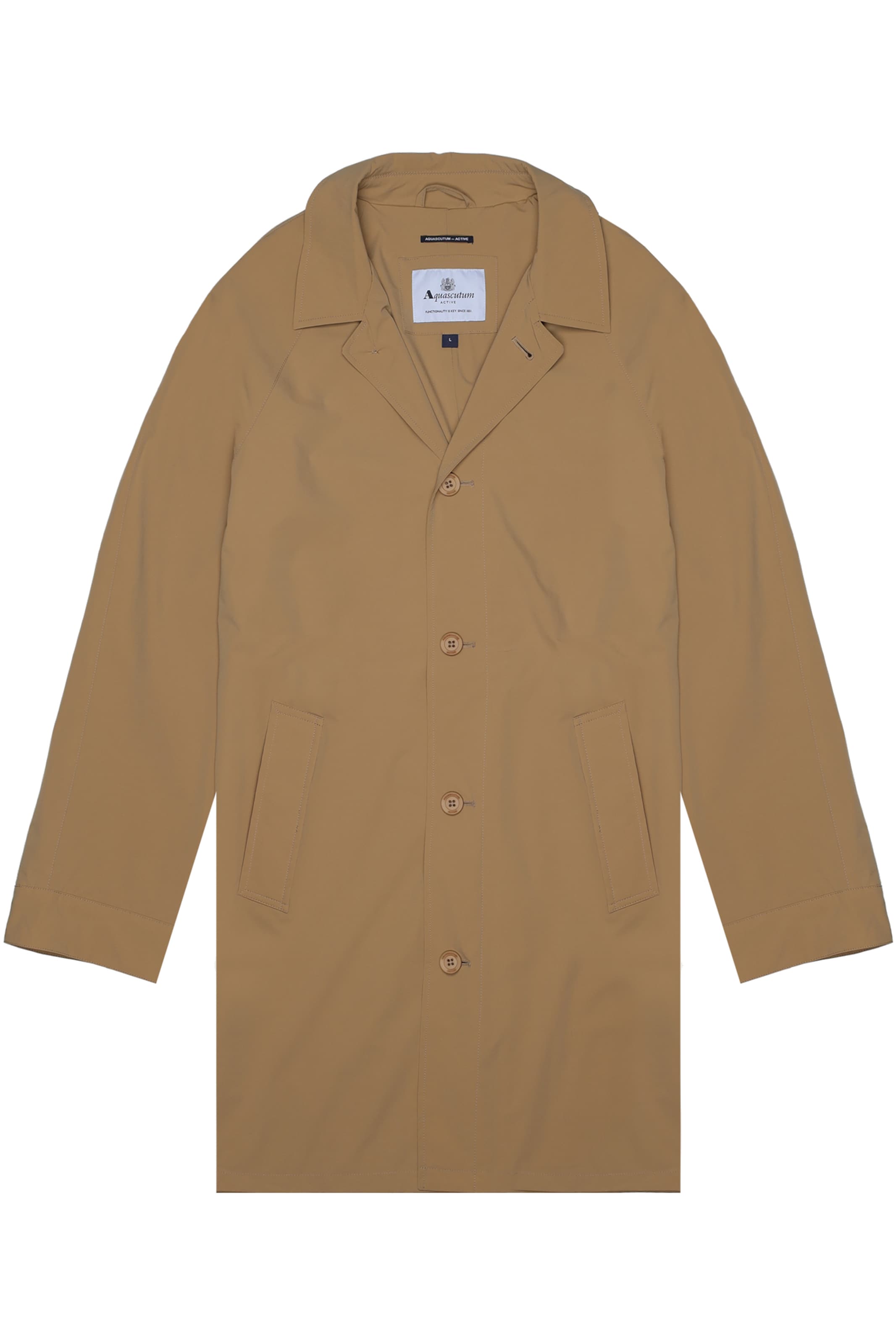 Aquascutum Active Übergangsmantel in Beige: Vorderseite