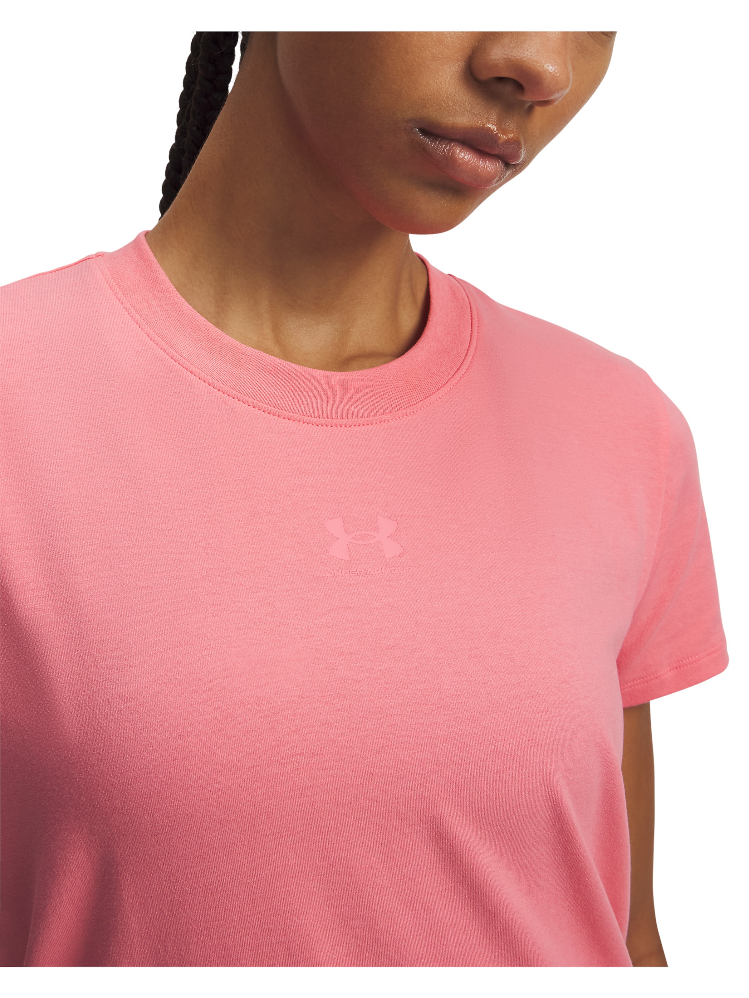 UNDER ARMOUR Performance Shirt 'Rival' in Pink