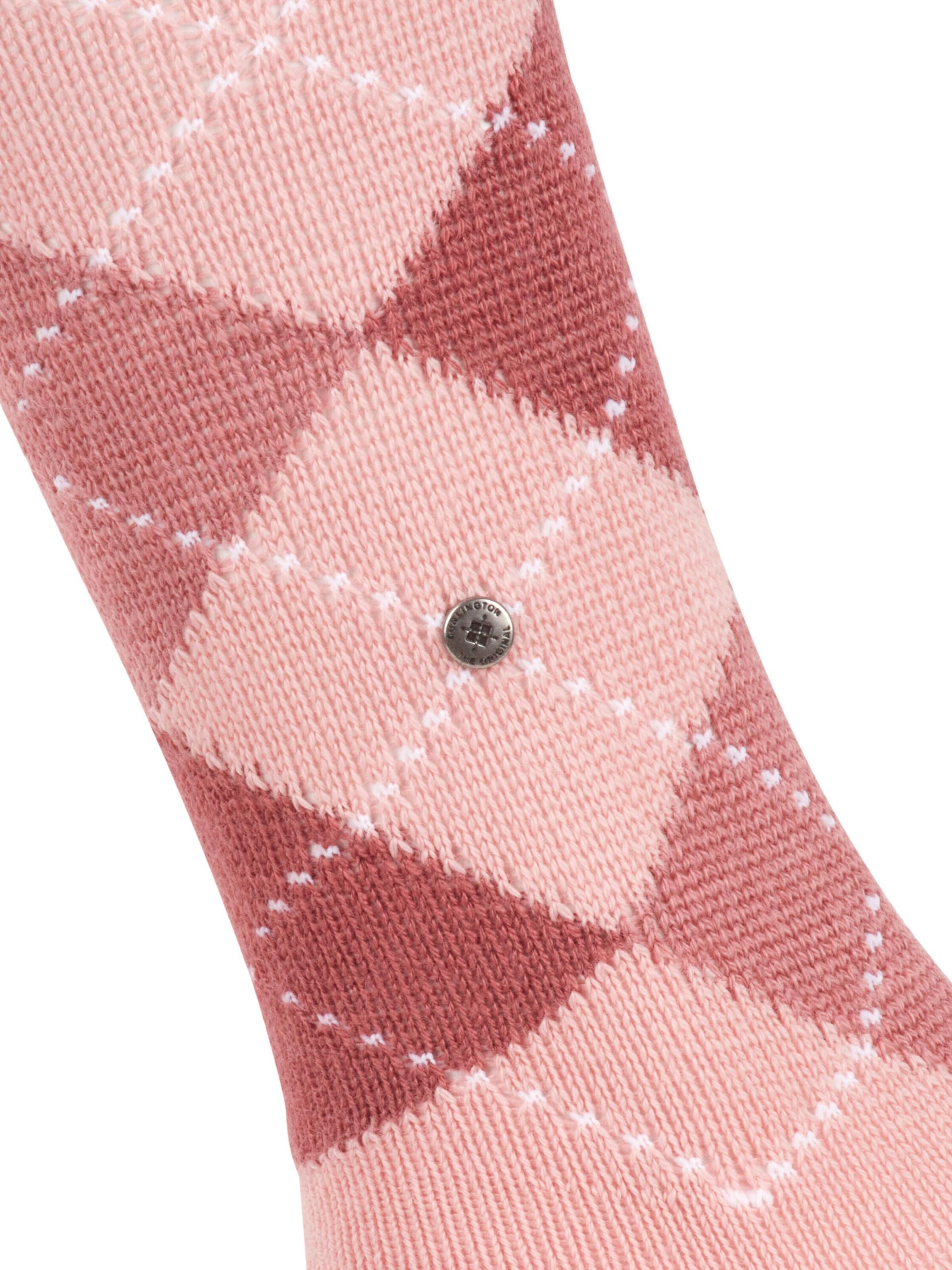 BURLINGTON Overknee Strümpfe 'Whitby'‌ in Pink