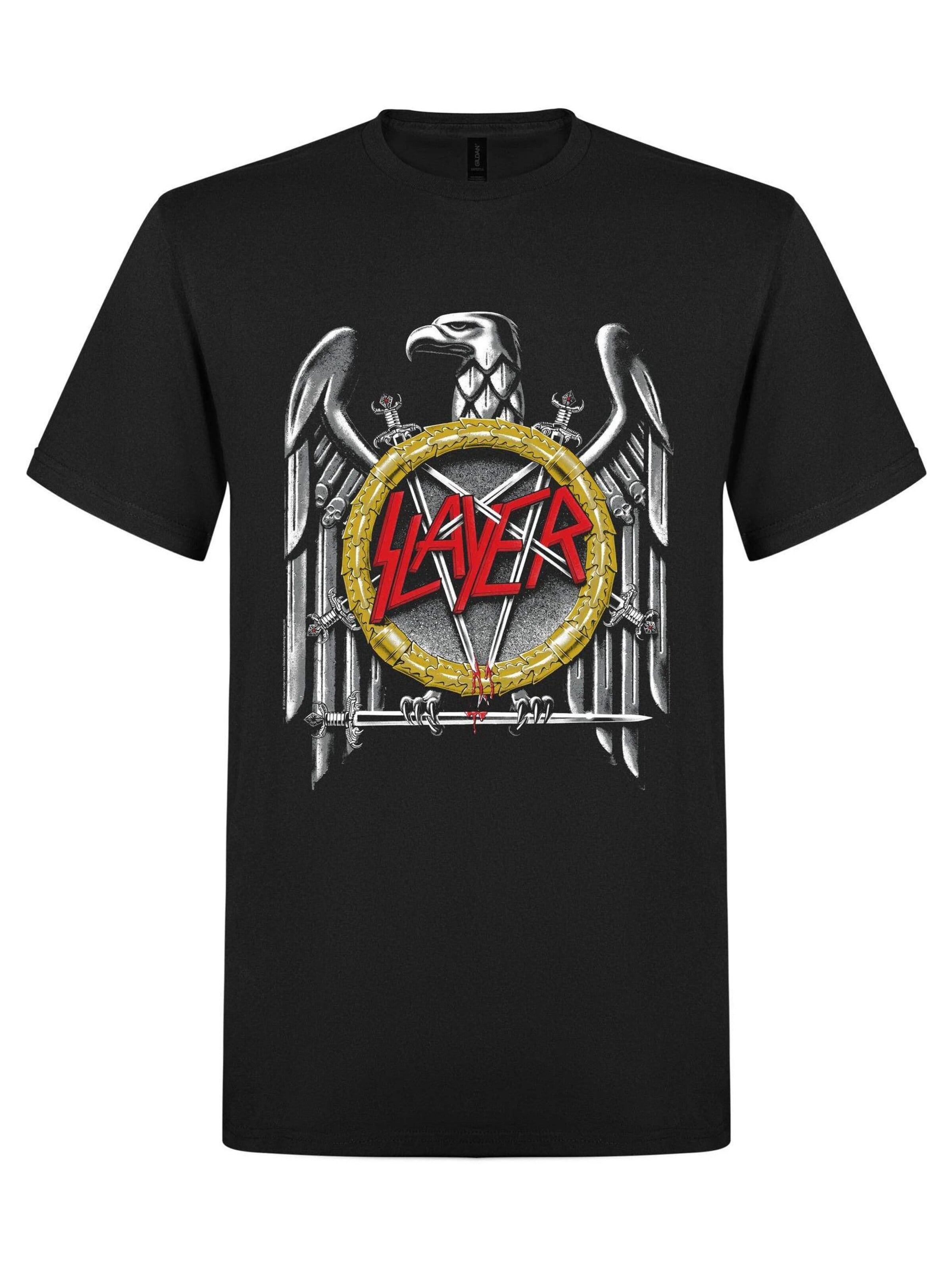 Slayer Shirt 'Slayer Eagle  T-Shirt' in Black: front