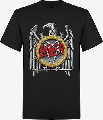 Slayer Koszulka 'Slayer Eagle T-Shirt' w kolorze czarny: przód