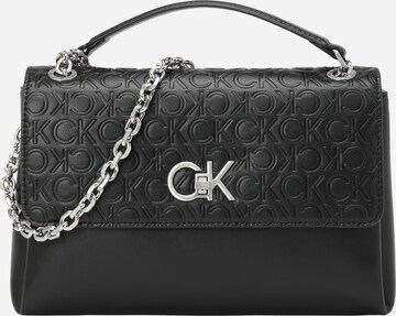 Calvin Klein - Bolso de hombro en negro: frente