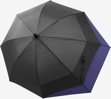 Doppler Umbrella 'Fiber Long' in Grey: front