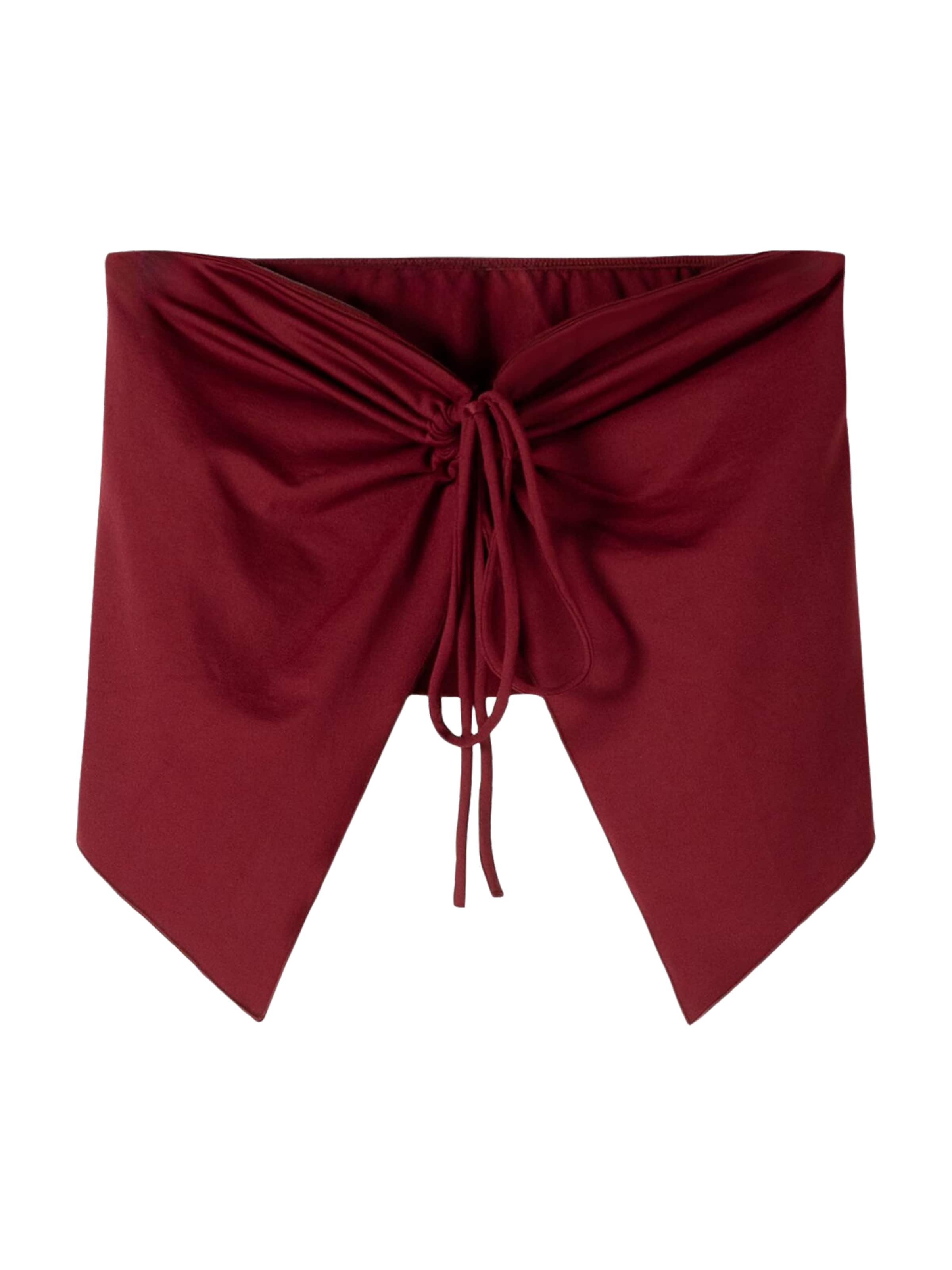 Bershka Top in Red: front