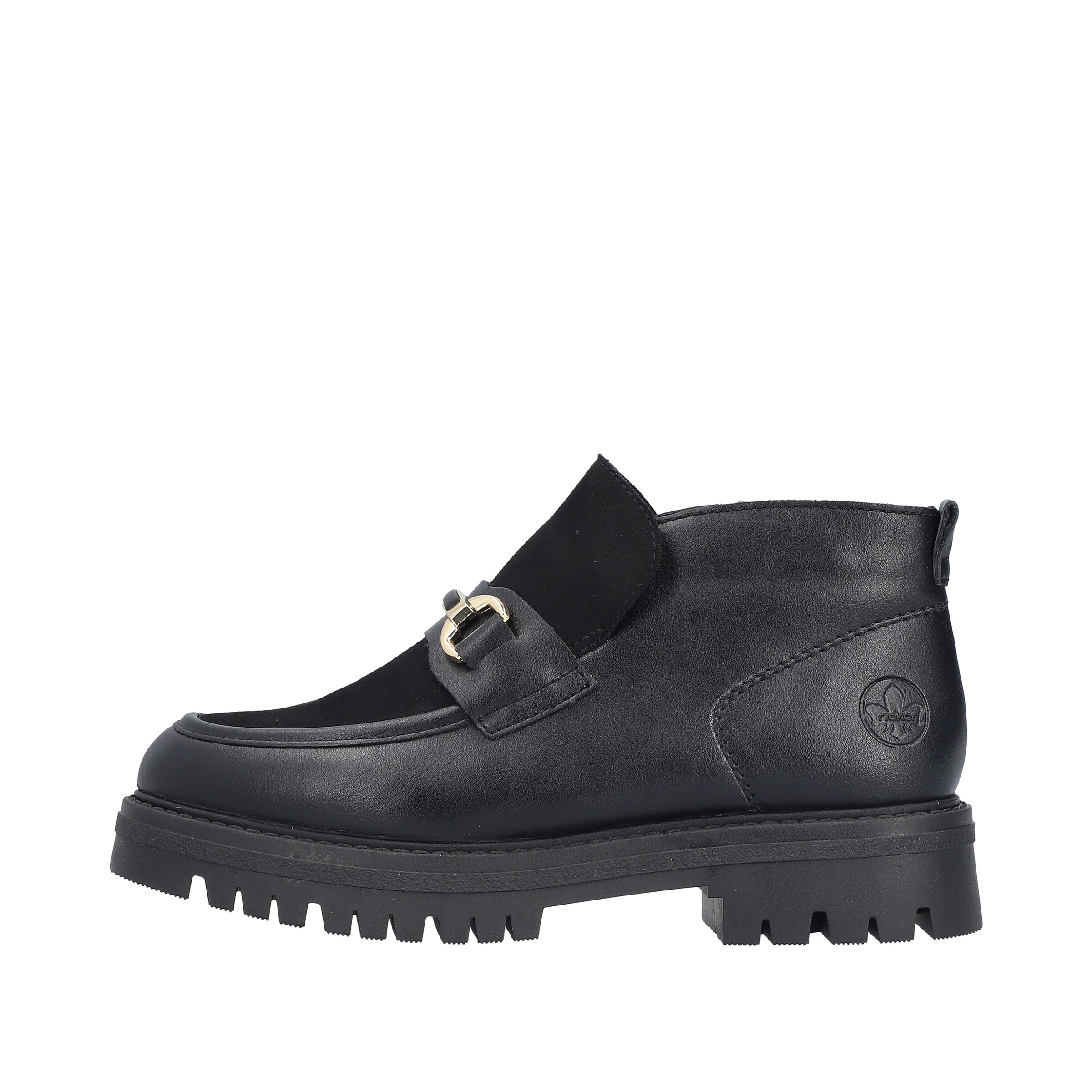 Rieker Slipper in Schwarz