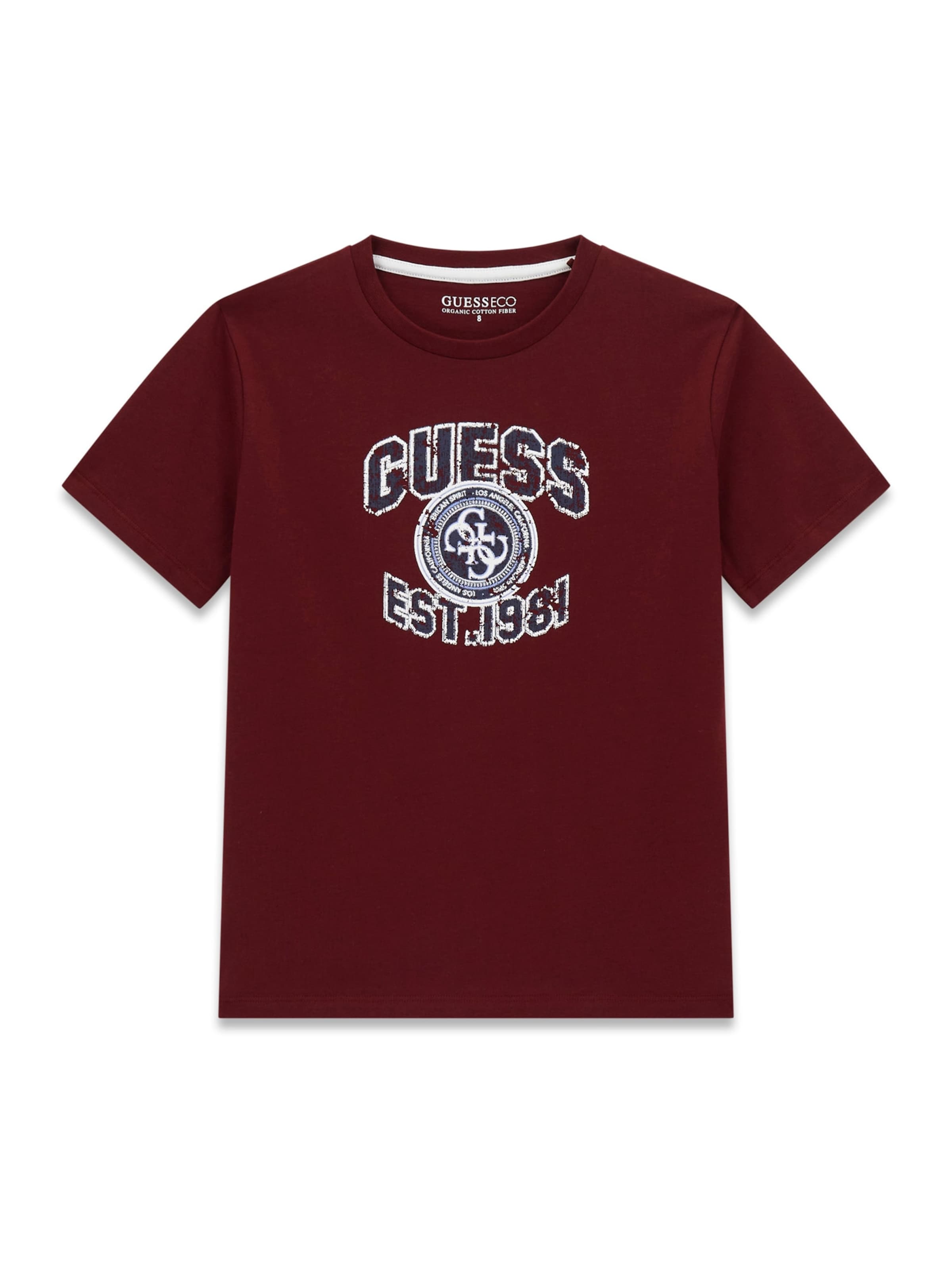 GUESS - Camiseta en rojo: frente