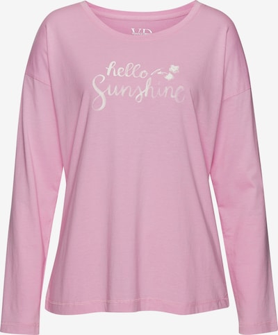 VIVANCE by LASCANA T-shirt 'Dreams' en XS-S en fuchsia, Vue avec produit