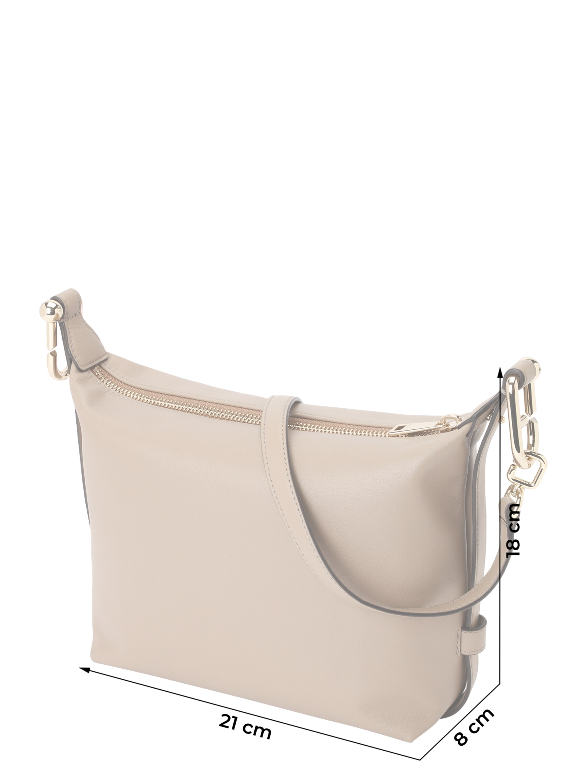 FURLA Τσάντα ώμου 'Tonie' σε γκρι