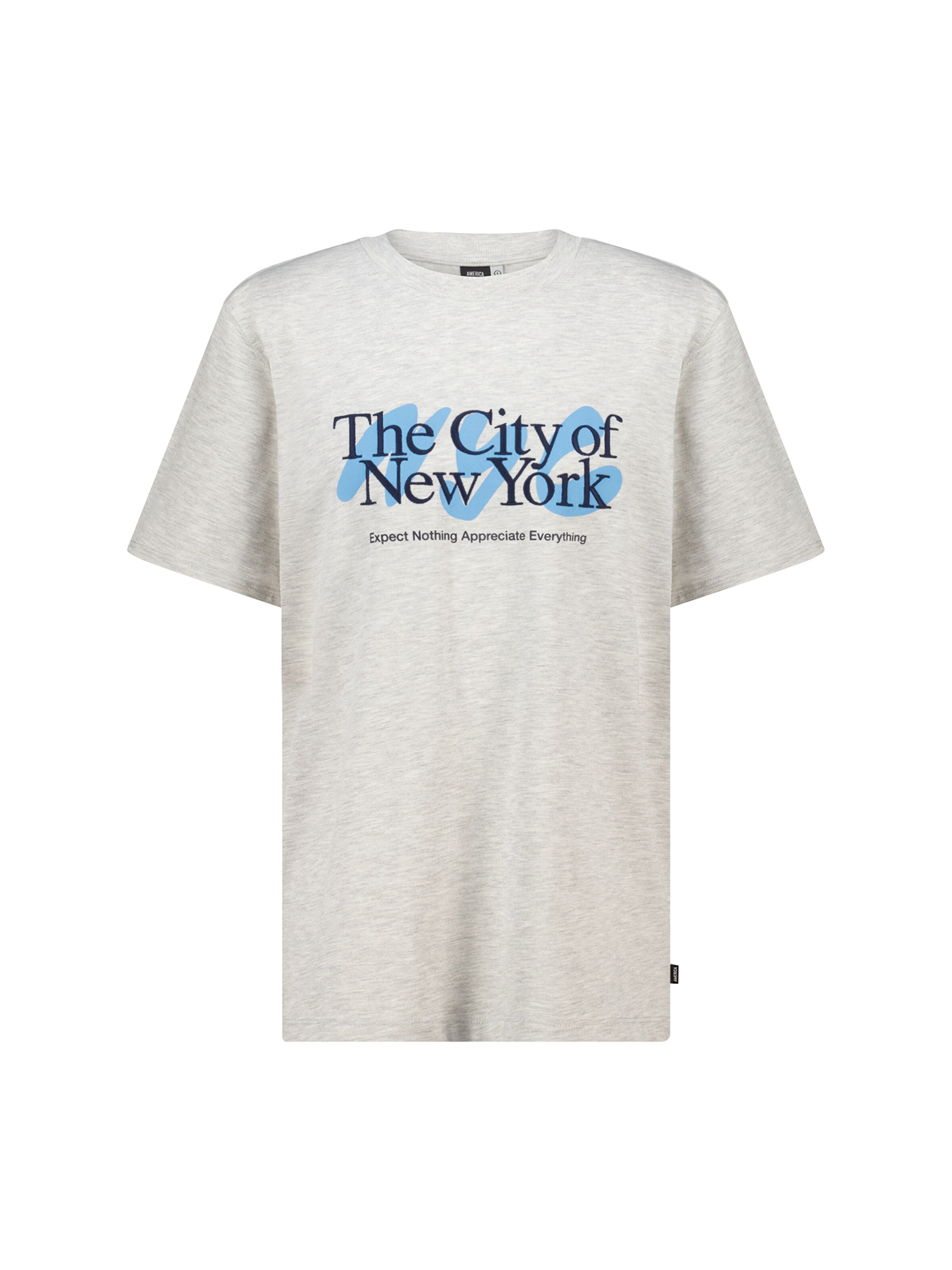 America Today Shirt in Grey: front