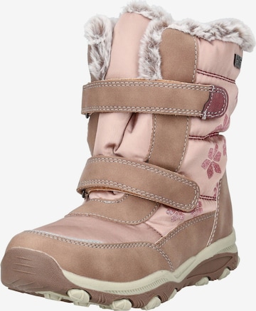 MUSTANG Snow boots in Pink: front