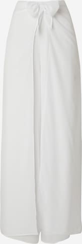 Wide Leg Pantalon 'ROUNAK' Lauren Ralph Lauren en blanc : devant