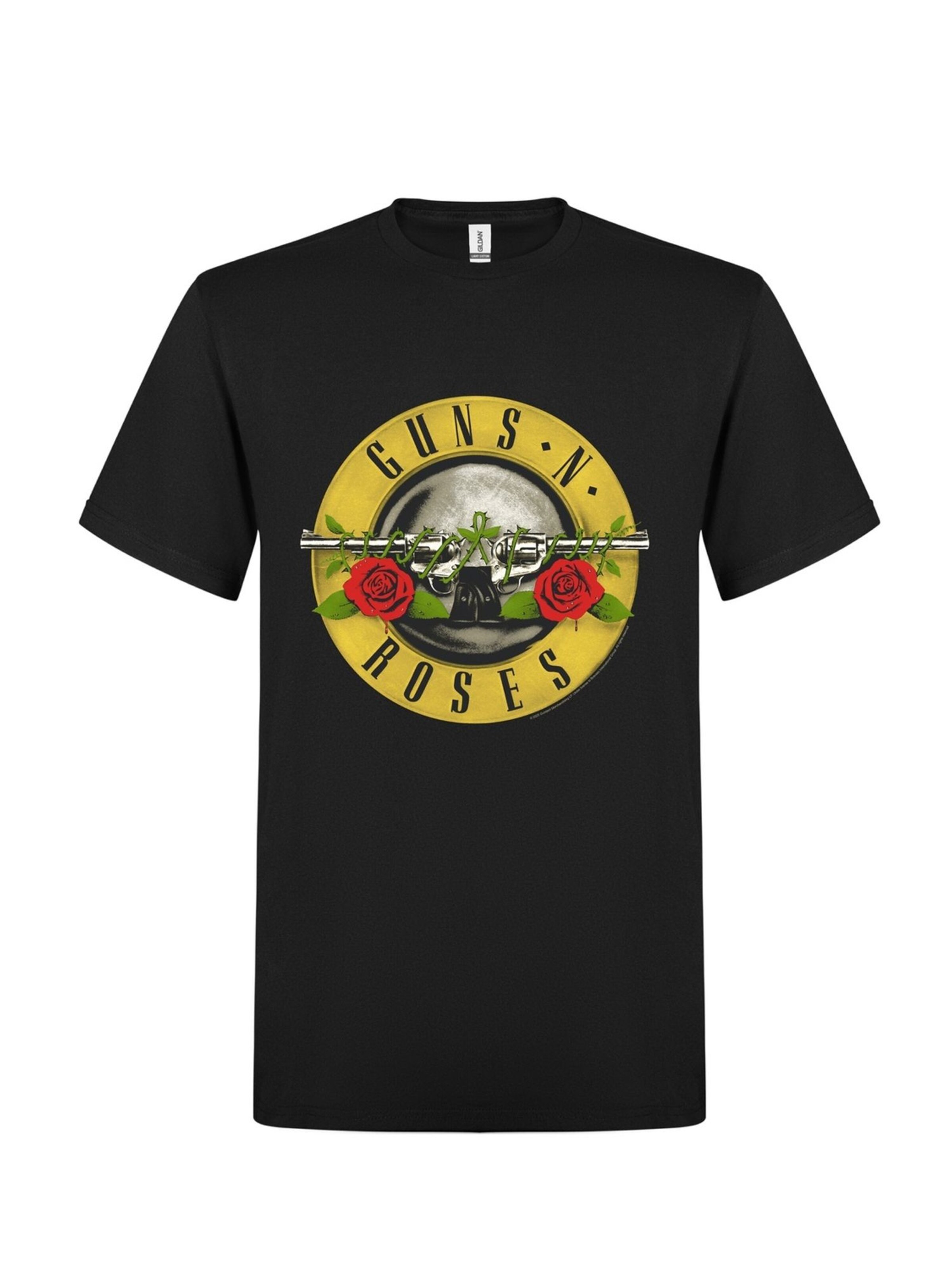 Maglietta di GUNS N' ROSES in nero: frontale