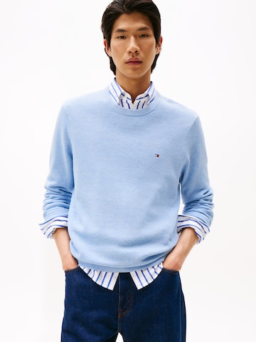Pulover 'ESSENTIAL' de la TOMMY HILFIGER pe albastru: față