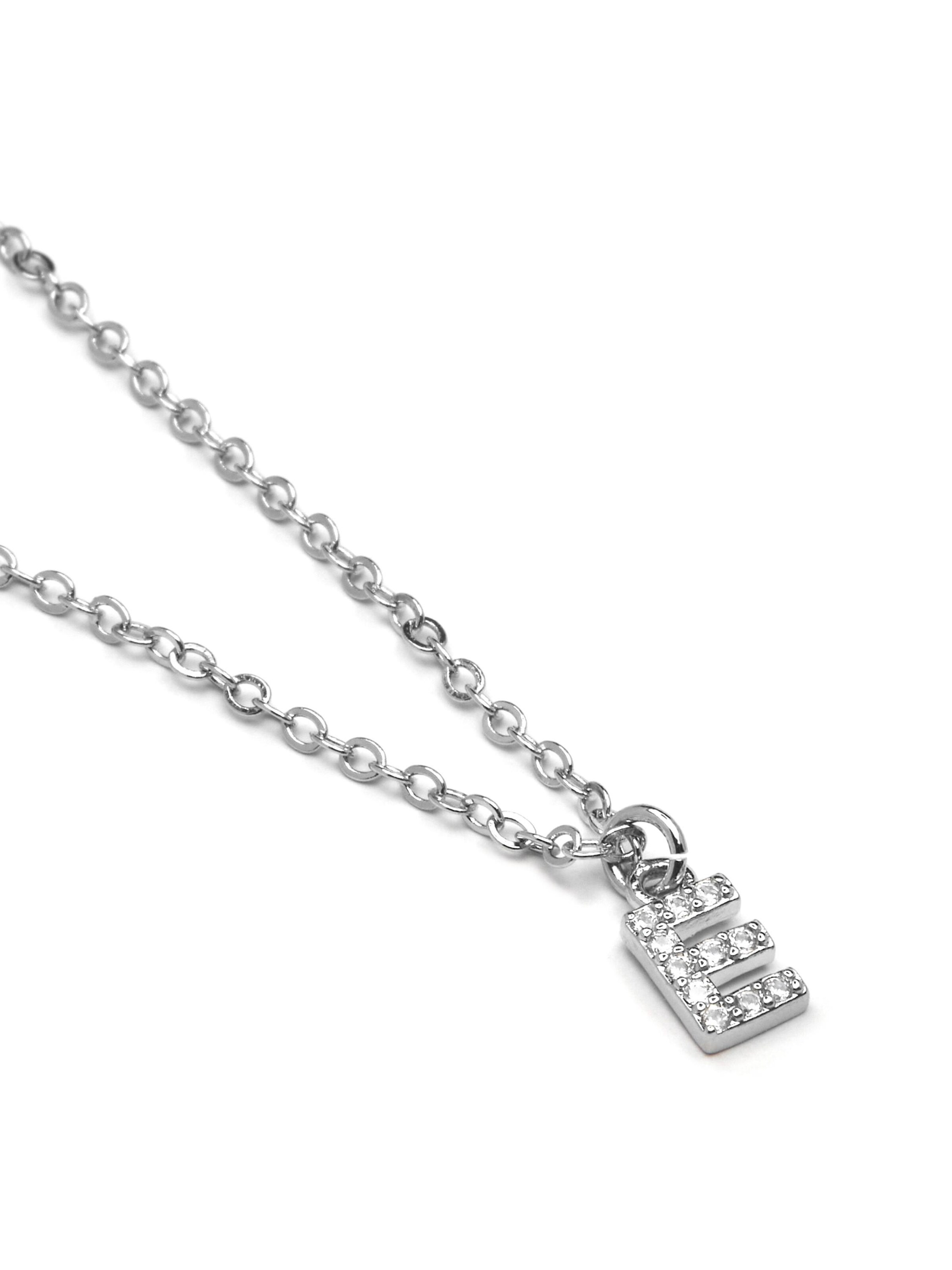 Chaîne 'Alphabet' Luxenter en blanc