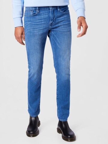 FRAME Slimfit Jeans in Blauw: voorkant