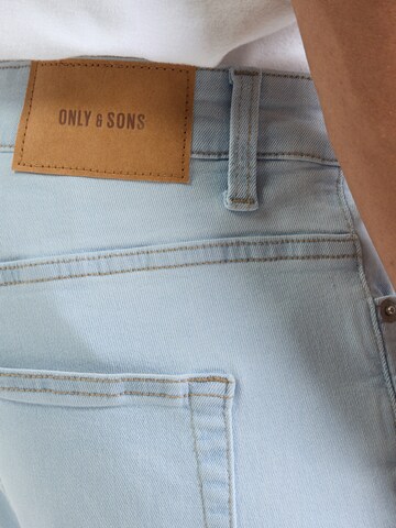 Only & Sons Regular Дънки 'ONSWeft' в синьо
