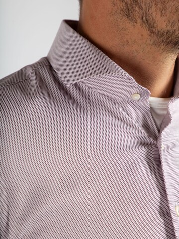 Suitable Slim Fit Hemd‌ in Beige