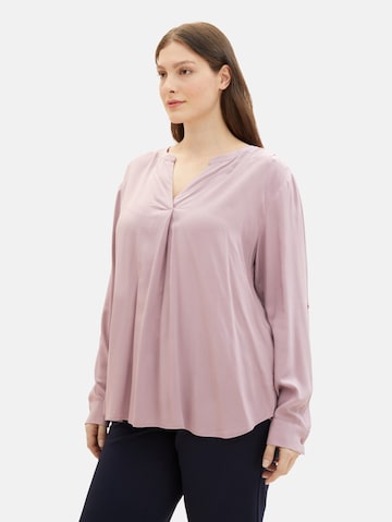 Tom Tailor Women + Blouse in Purple