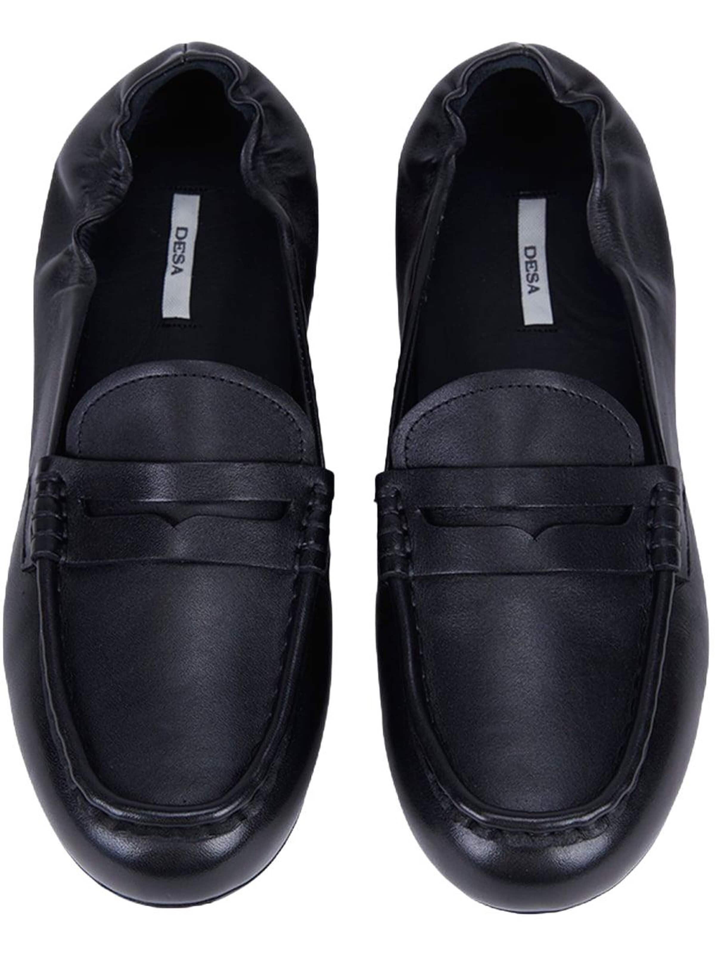 Mocassin 'Loafer' Desa en noir