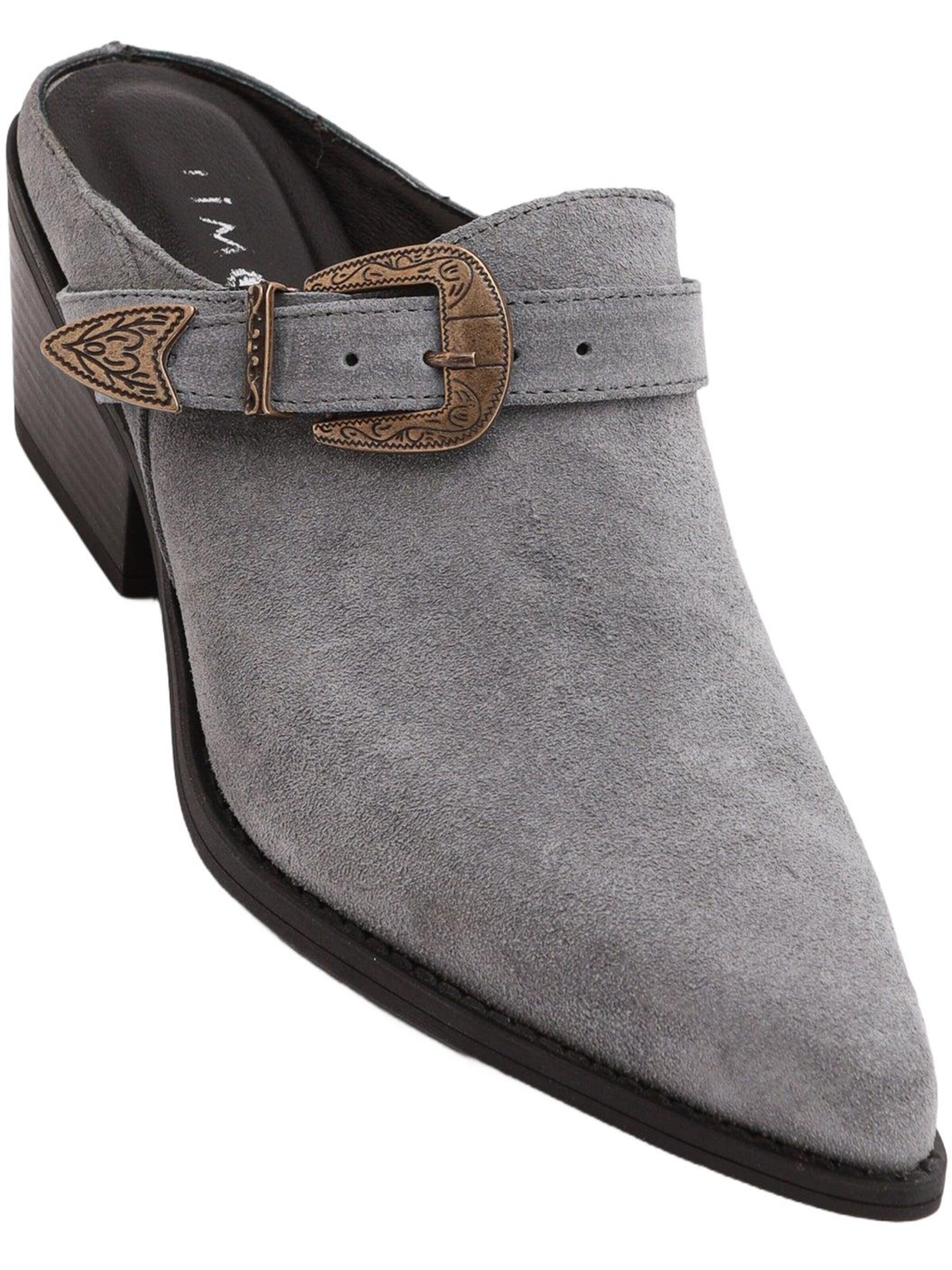 Limoya - Zapatos abiertos 'Sanida' en gris: frente