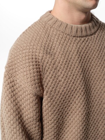 Pullover 'Philipp' di ABOUT YOU x Jaime Lorente in beige