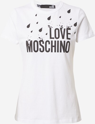 Love Moschino Camiseta en negro / blanco, Vista del producto