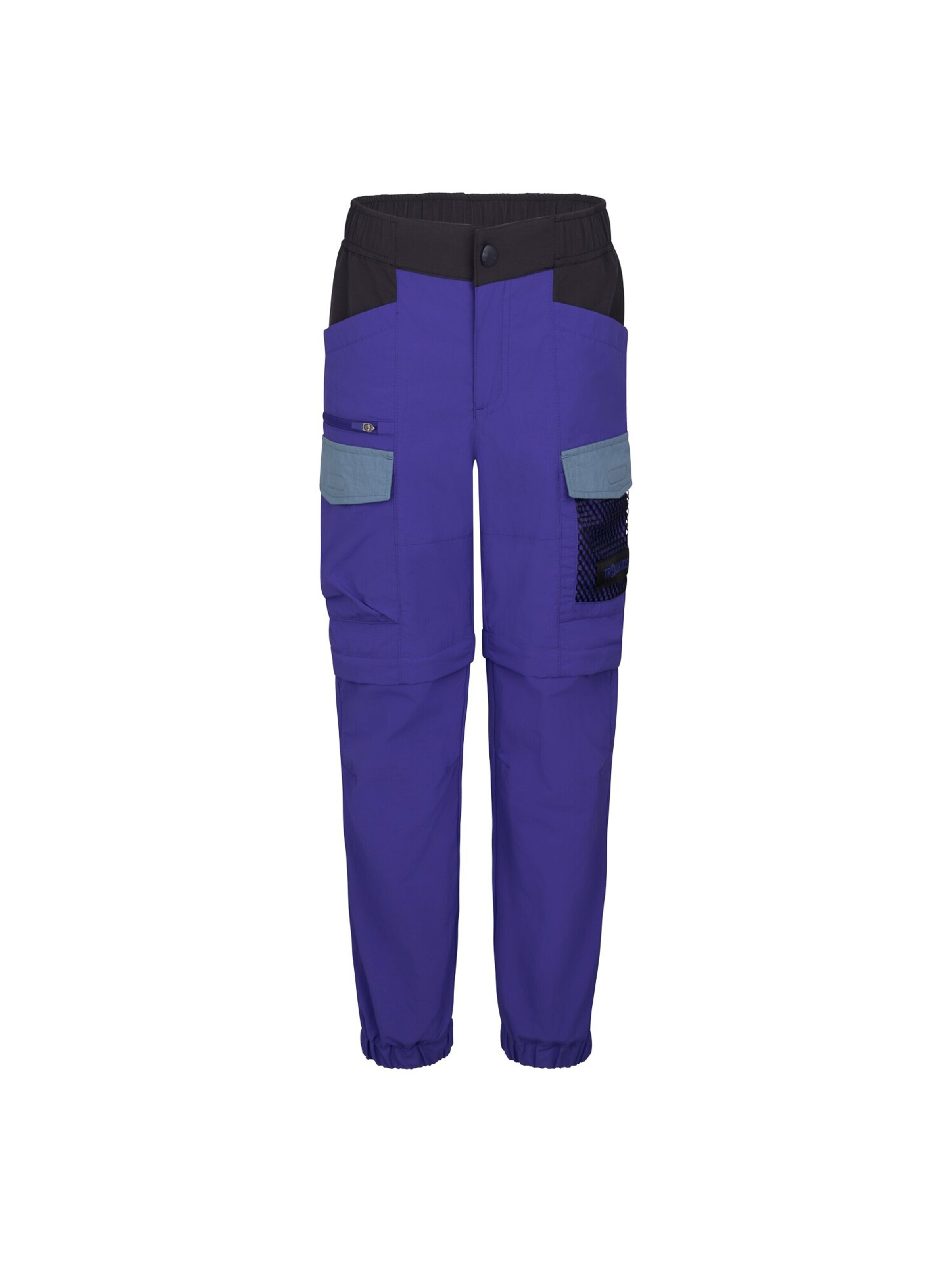 TROLLKIDS Regular Workout Pants in Blue: front