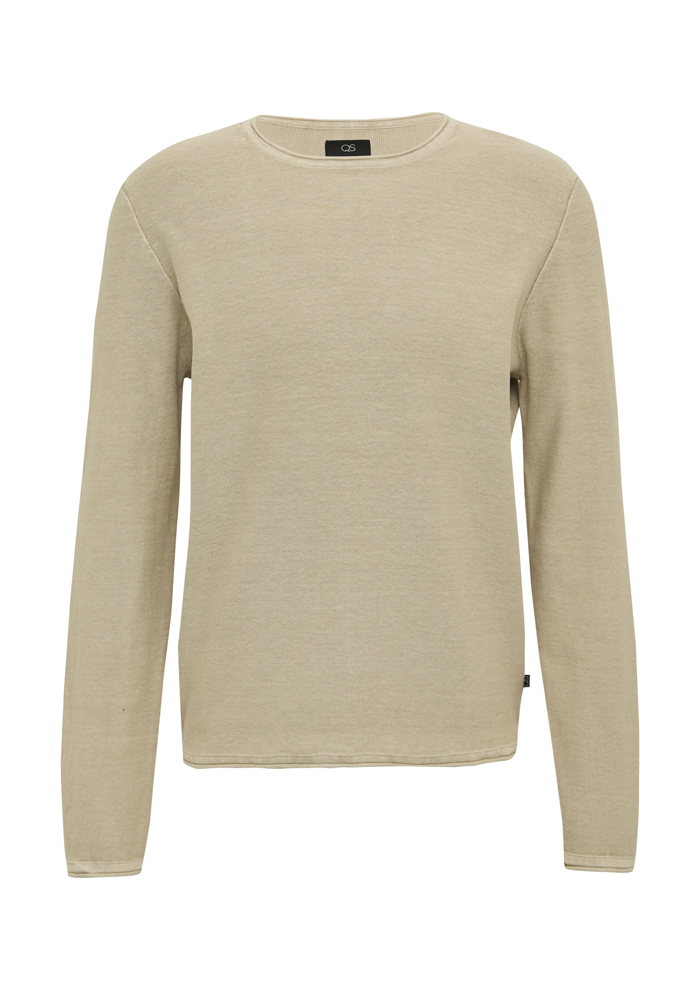 QS Trui in Beige: voorkant