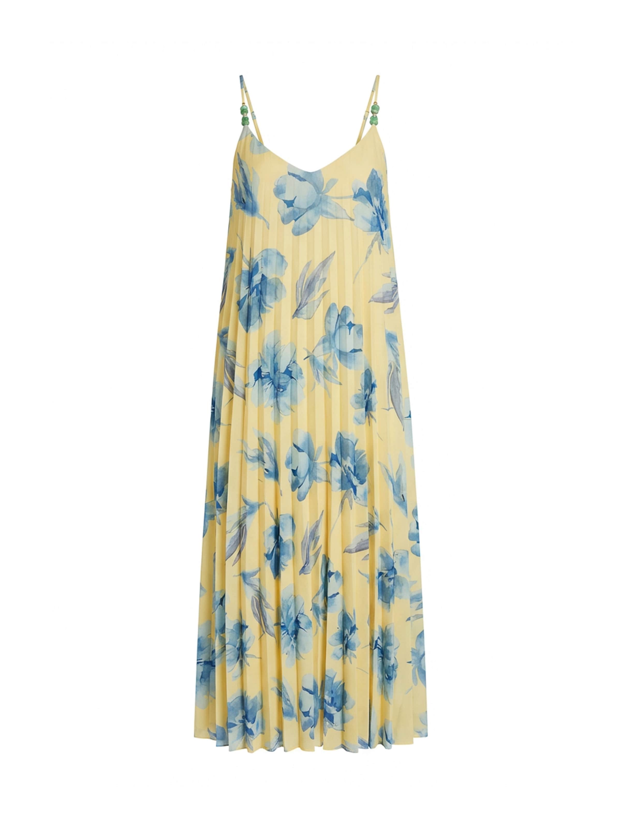 Guido Maria Kretschmer Women Haljina 'Felicia' u svijetloplava / žuta, Pregled proizvoda
