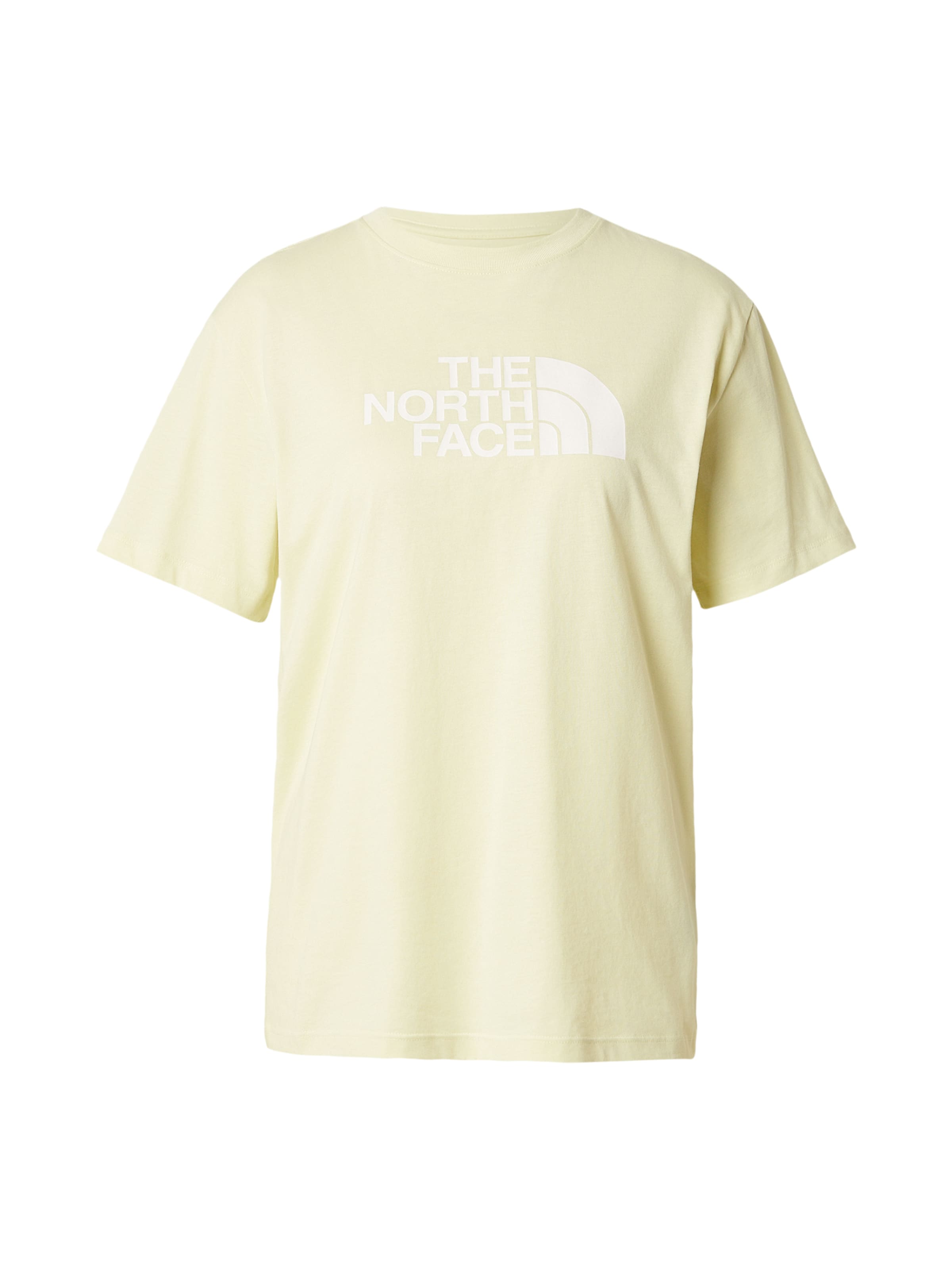 THE NORTH FACE Тениска 'EVOLUTION HALF DOME' в жълто: отпред